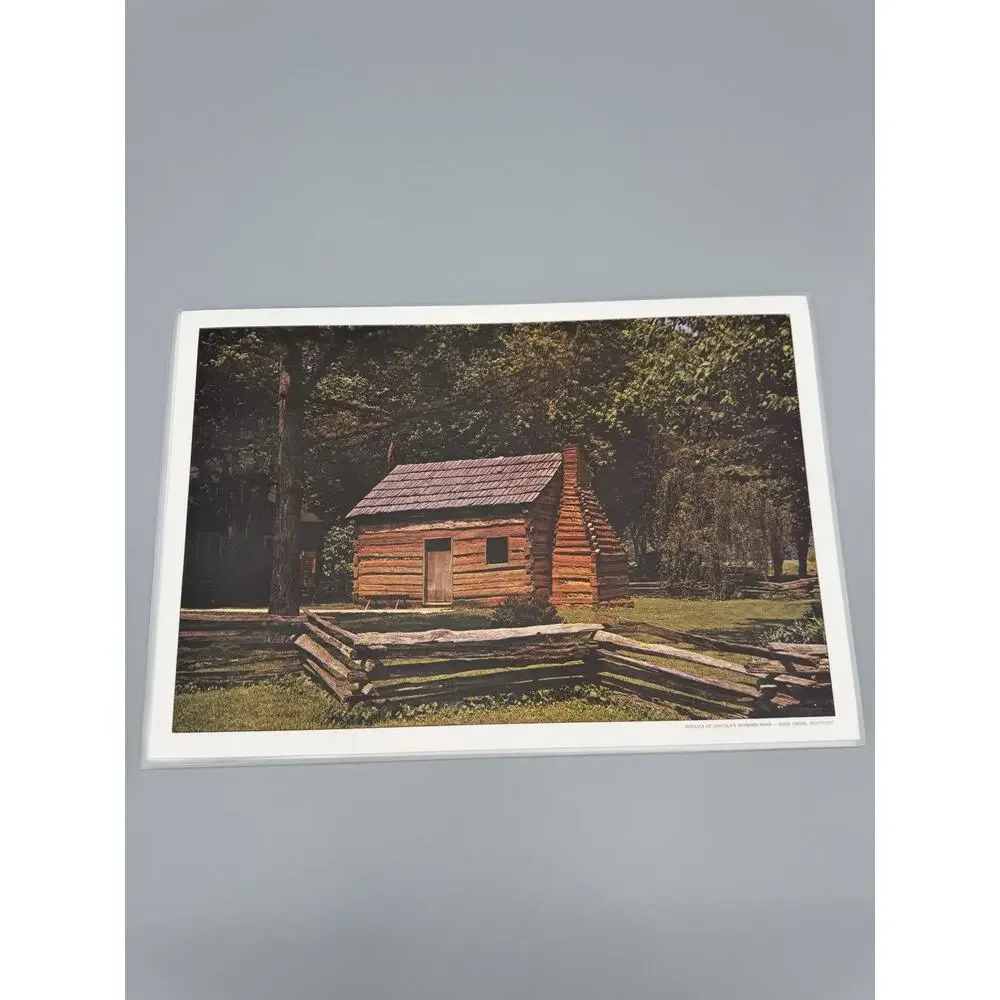 Vintage Scenic Kentucky‎ Vinyl Placemats Set Of 6 READ DETAILS